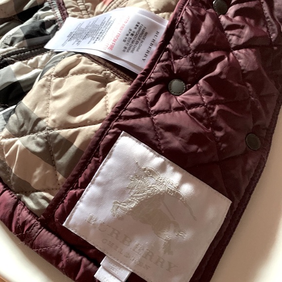 Girls Burberry Jacket